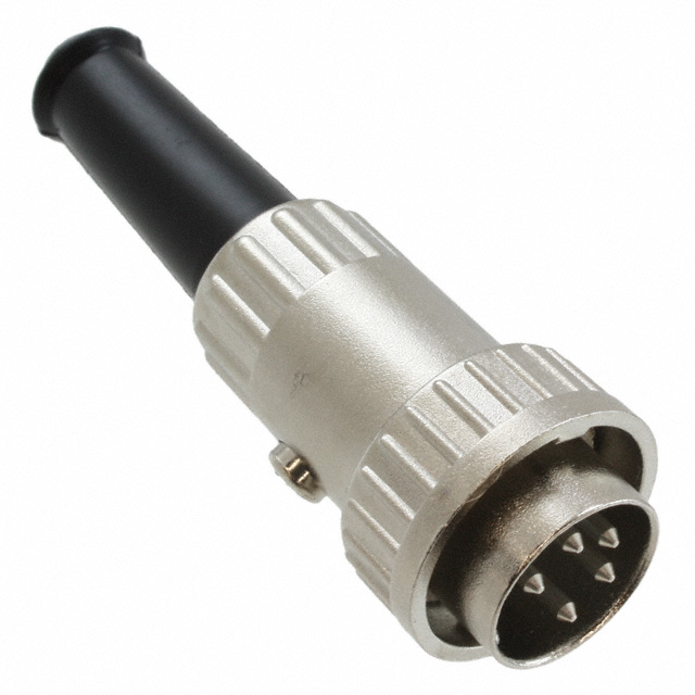 CONN PLUG MALE DIN 5POS SOLDER