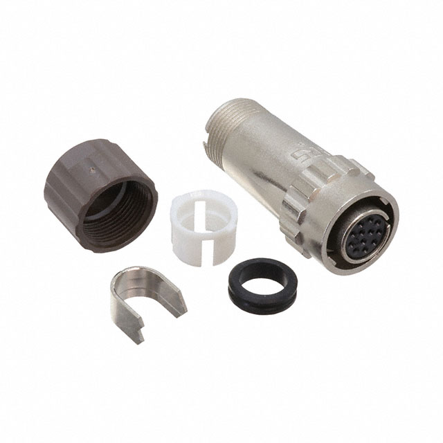 CONN PLUG FMALE 12P SOLDER CUP CONN PLUG FMALE 12P SOLDER CUP