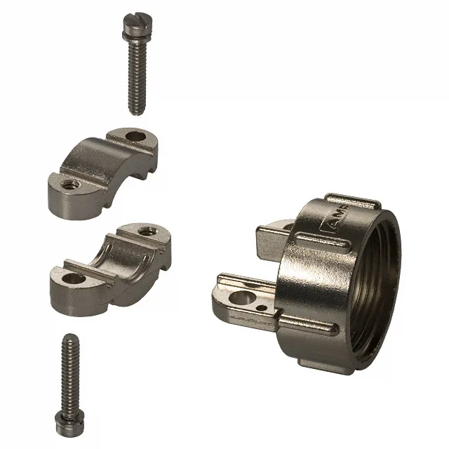 CONN CAB CLAMP SZ14 SIL 7/8-20