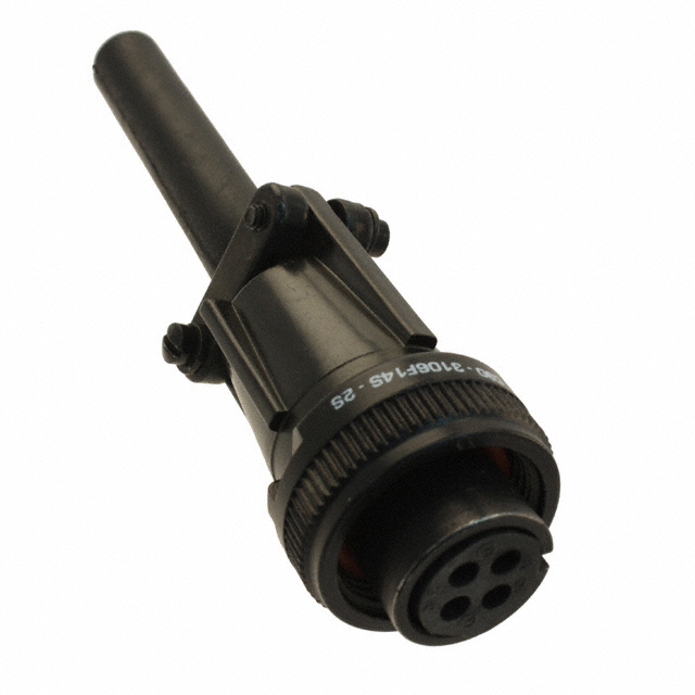 CONN PLUG FMALE 4P SOLDER CUP