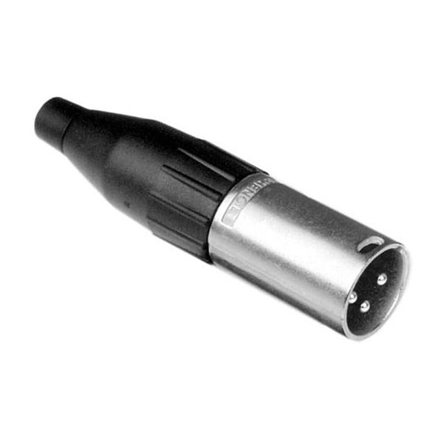 CONN RCPT MALE XLR 3P SOLDER CUP CONN RCPT MALE XLR 3P SOLDER CUP