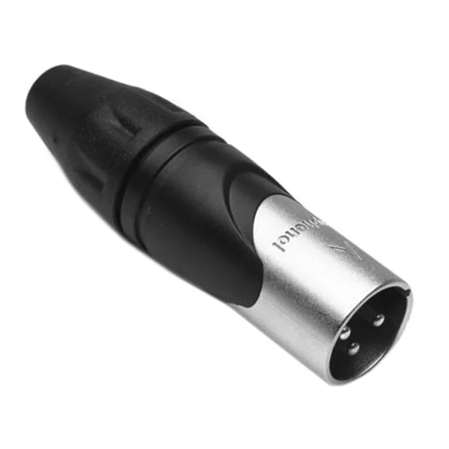 CONN RCPT MALE XLR 3P SOLDER CUP CONN RCPT MALE XLR 3P SOLDER CUP