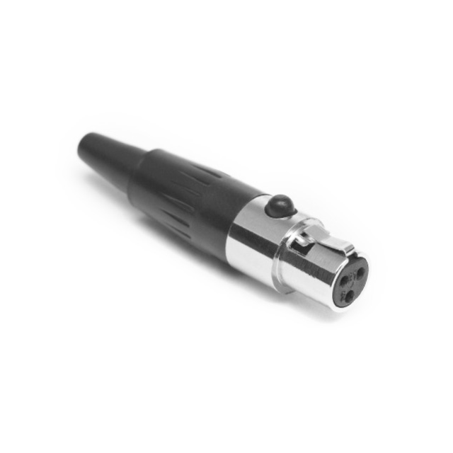 CONN PLUG FMALE MINI XLR 4P SLDR CONN PLUG FMALE MINI XLR 4P SLDR