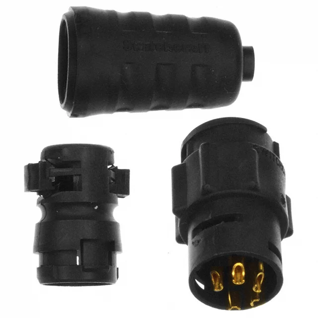 CONN RCPT FMALE 5P GOLD SLDR CUP CONN RCPT FMALE 5P GOLD SLDR CUP