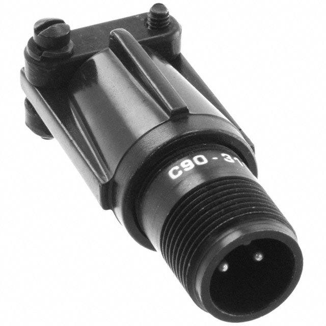 CONN RCPT MALE 2P SOLDER CUP CONN RCPT MALE 2P SOLDER CUP