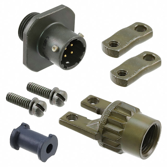 CONN RCPT MALE 4P GOLD SLDR CUP CONN RCPT MALE 4P GOLD SLDR CUP