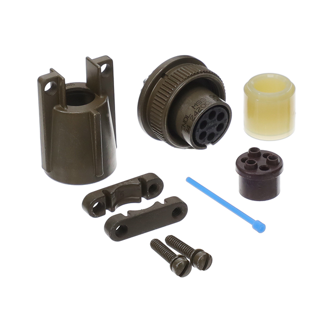 CONN PLUG FMALE 6P SILV SLDR CUP CONN PLUG FMALE 6P SILV SLDR CUP