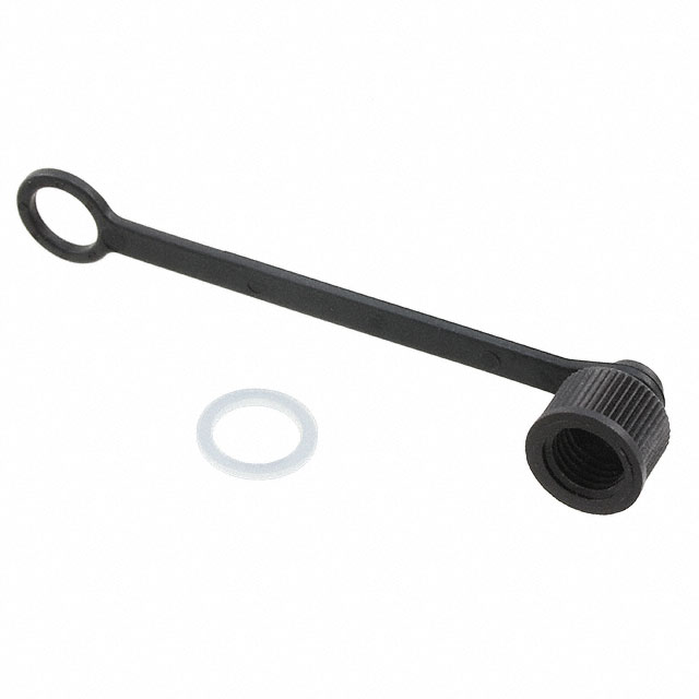 CONN SEALING COVER M8 BLACK