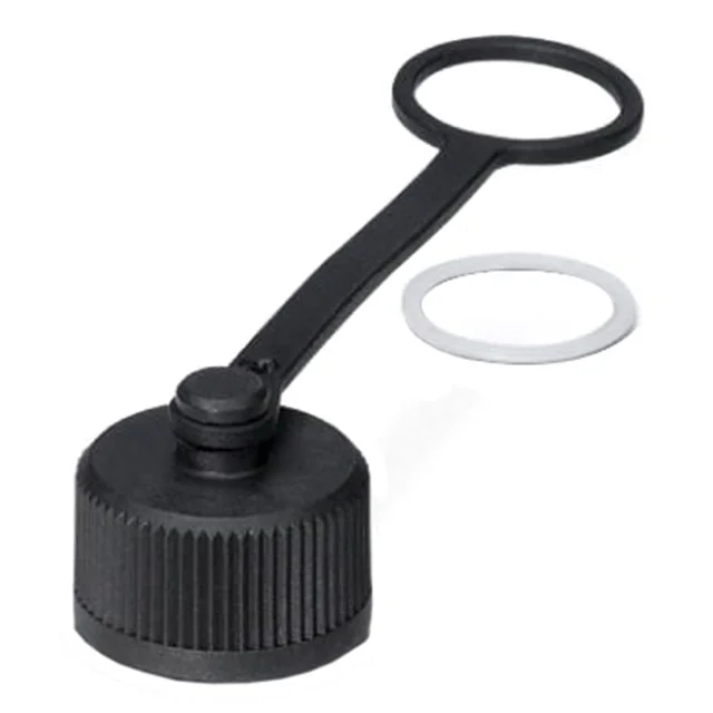 CONN SEALING COVER M12 BLACK