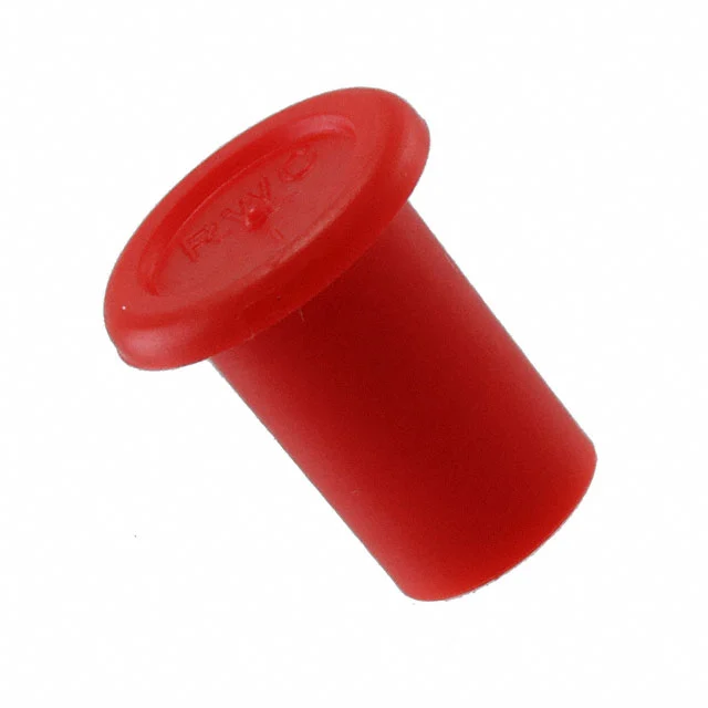 CONN COVER RED CIRCULAR CONN COVER RED CIRCULAR