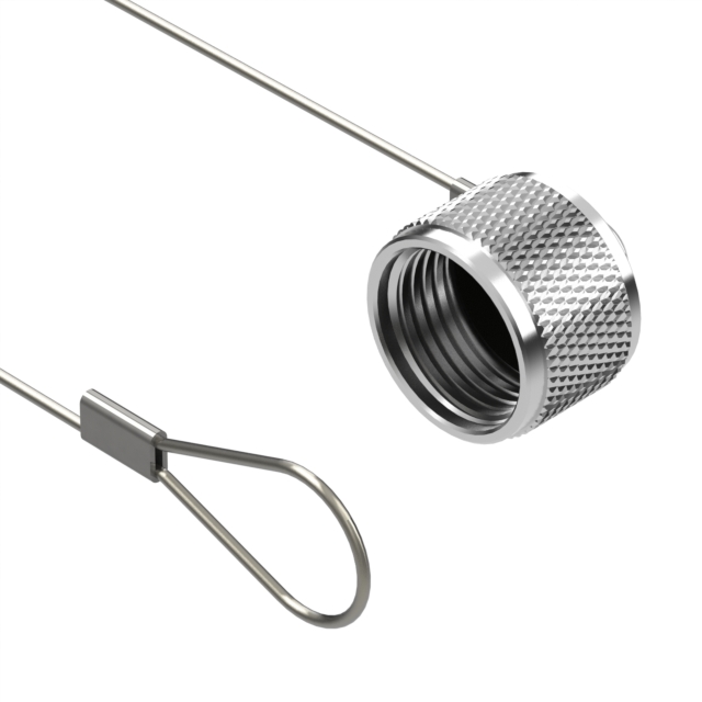 CONN CAP M12 W/LEASH