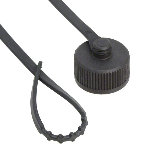 CONN SEALING COVER M12 BLACK