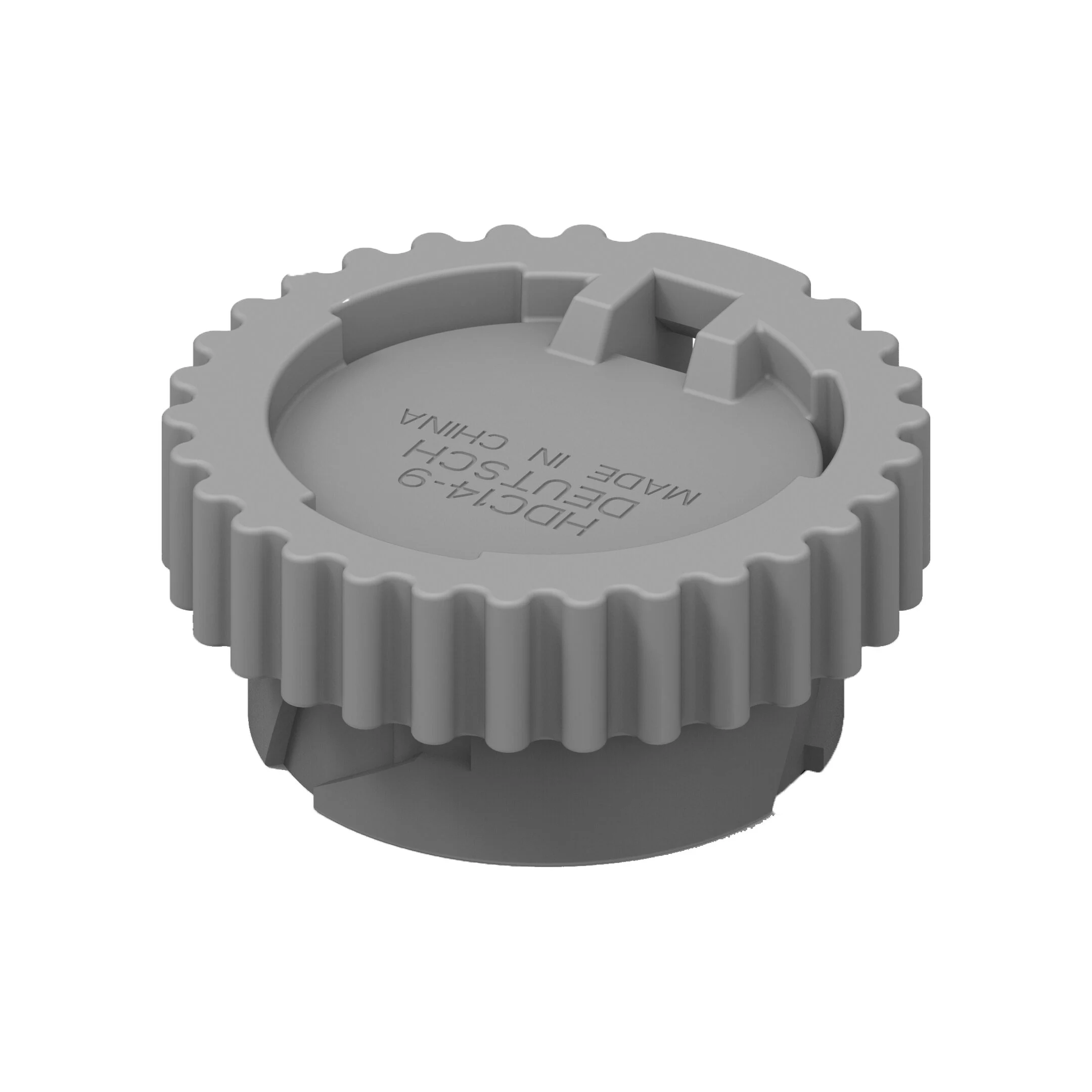 DUST CAP, 9P, PLG, GRY, HD10 DUST CAP, 9P, PLG, GRY, HD10