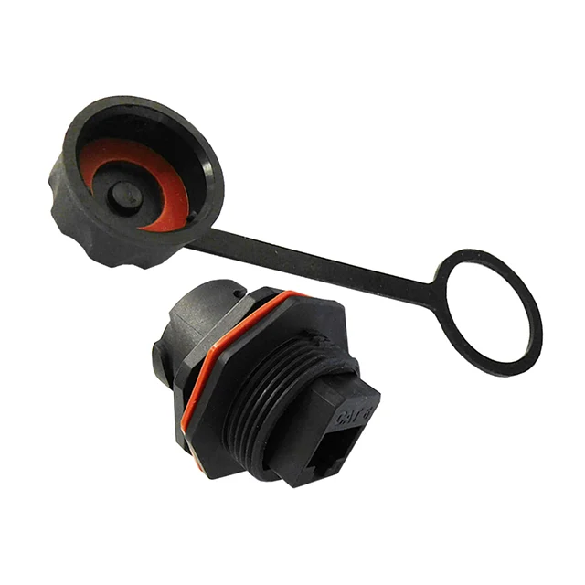 CONN MOD JACK COUPLER CAT6 IP67 CONN MOD JACK COUPLER CAT6 IP67