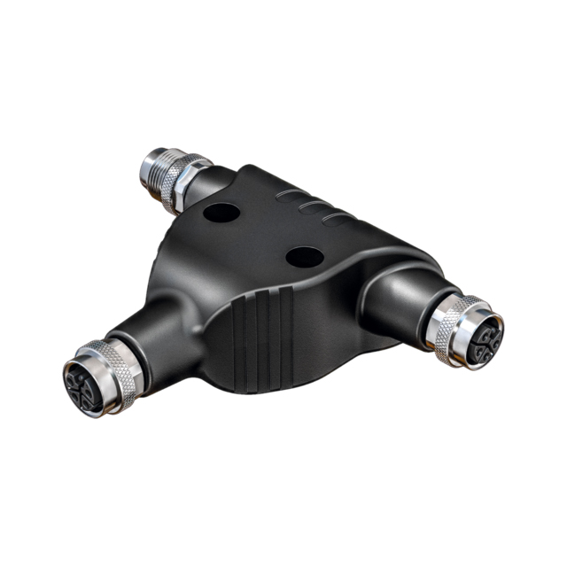 M12 POWER L CODE T COUPLER FOR U