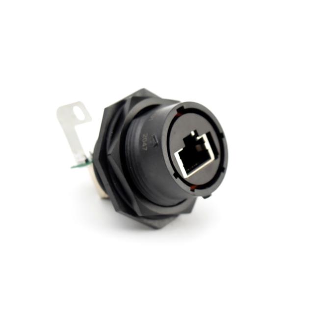 8 POSITIONS RJ45 JAM NUT RECEPTA