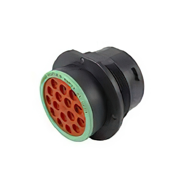 CONN RCPT HSG FMALE 16POS PNL MT