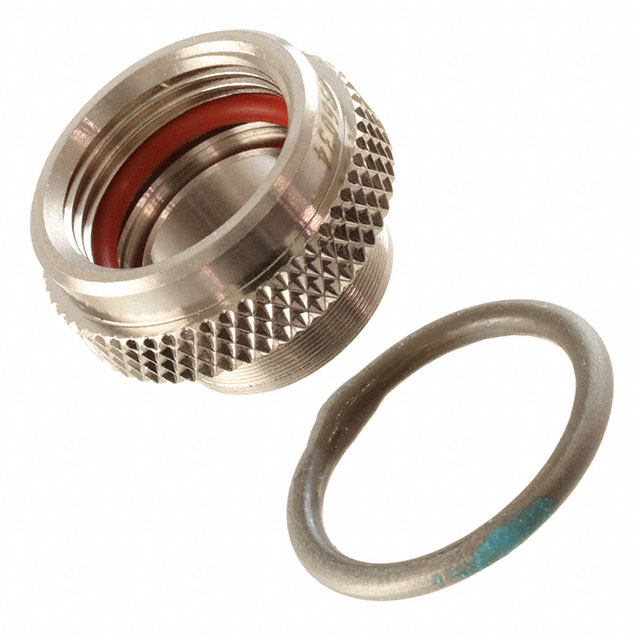 CONN BACKSHELL ADPT SZ11 B SILV