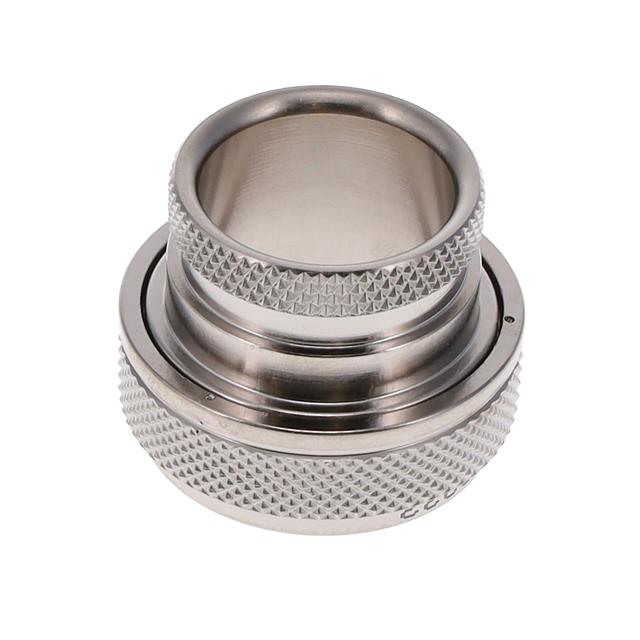 CONN BACKSHELL ADPT SZ17 E SILV