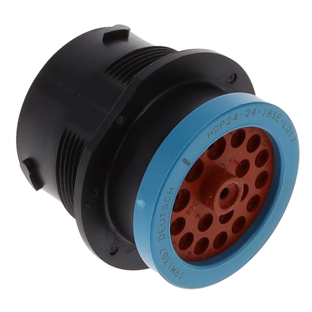 CONN RCPT HSG FMALE 18POS PNL MT