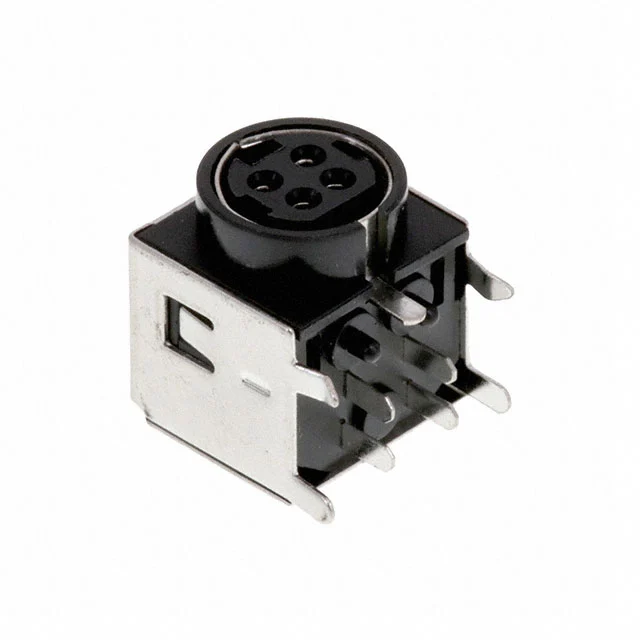 CONN JACK FMALE 4POS TIN SOLDER