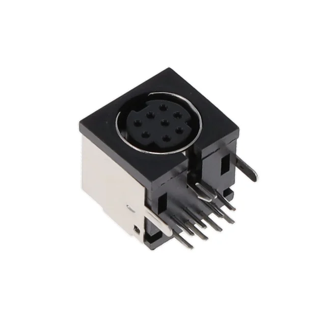 CONN RCPT FMALE MINI DIN 8P SLDR CONN RCPT FMALE MINI DIN 8P SLDR