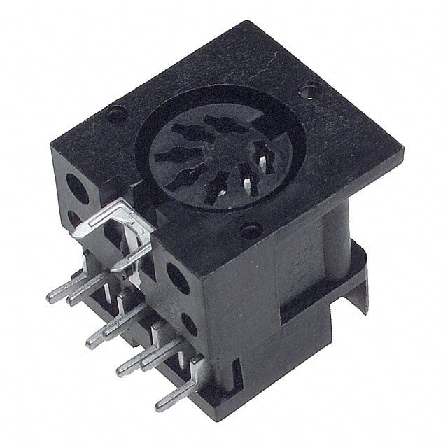 CONN RCPT FMALE DIN 7POS SOLDER