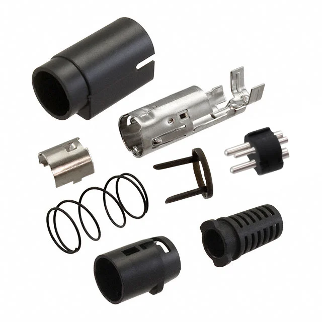 CONN PLUG MALE 3P SOLDER CUP CONN PLUG MALE 3P SOLDER CUP