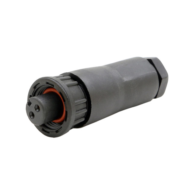 CONN PLUG FMALE 2POS SOLDER CUP