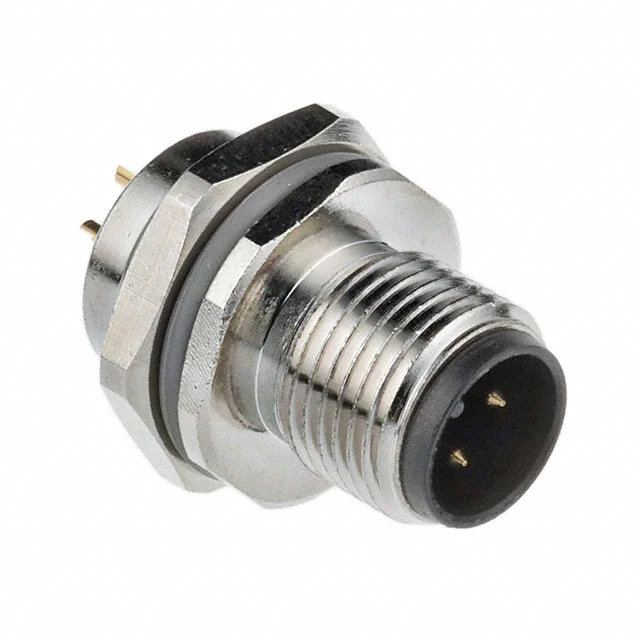 CONN RCPT MALE 4P GOLD SLDR CUP