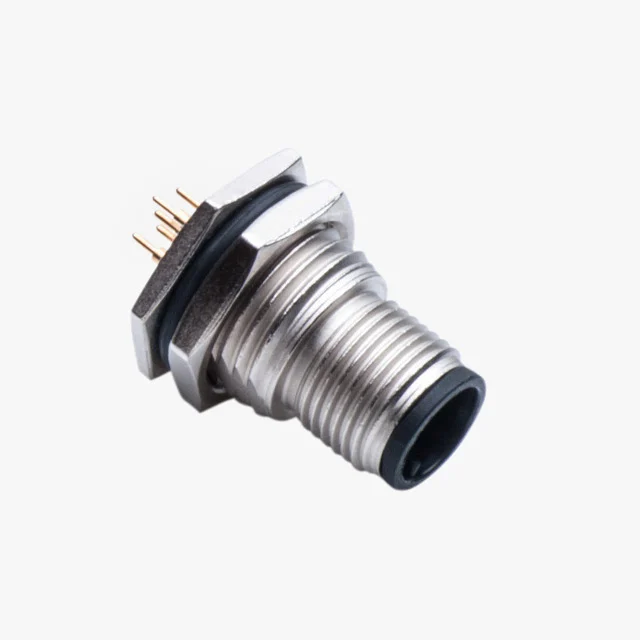 CONN PLUG MALE 5POS GOLD SOLDER CONN PLUG MALE 5POS GOLD SOLDER