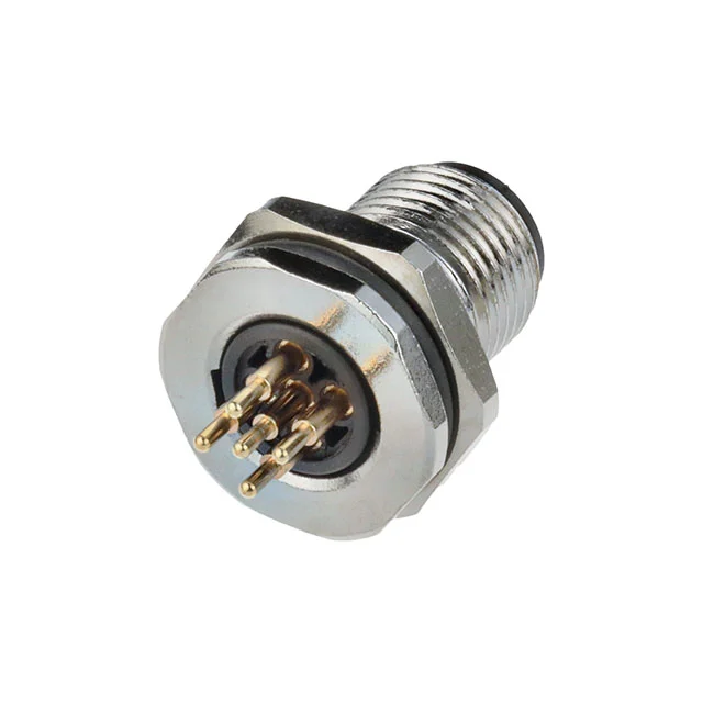 CONN RCPT MALE 5POS GOLD SOLDER