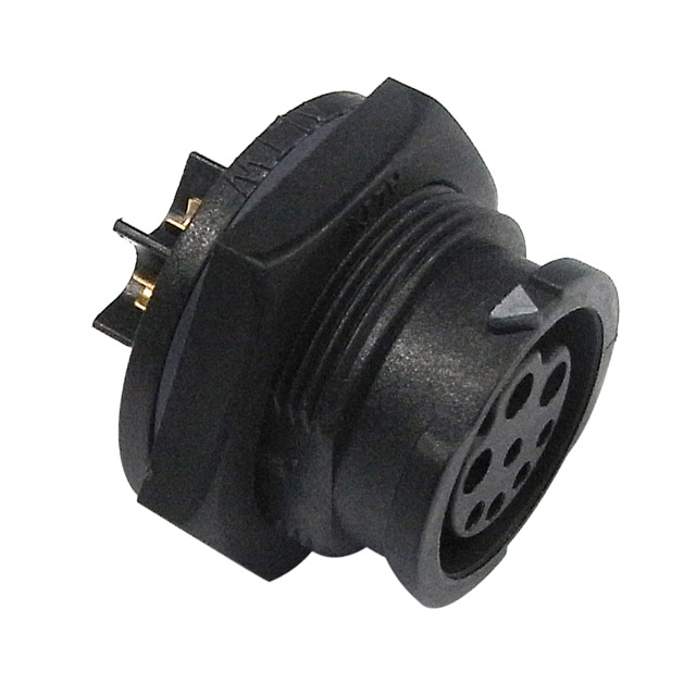 CONN RCPT FMALE 8P GOLD SLDR CUP CONN RCPT FMALE 8P GOLD SLDR CUP