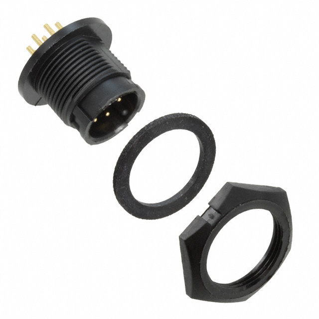 CONN RCPT MALE 8POS GOLD SOLDER CONN RCPT MALE 8POS GOLD SOLDER