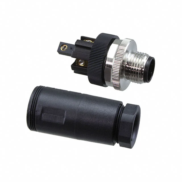 CONN RCPT MALE 5POS GOLD SCREW