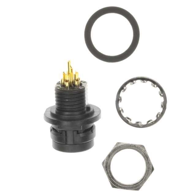 CONN RCPT FMALE 6P GOLD SLDR CUP CONN RCPT FMALE 6P GOLD SLDR CUP