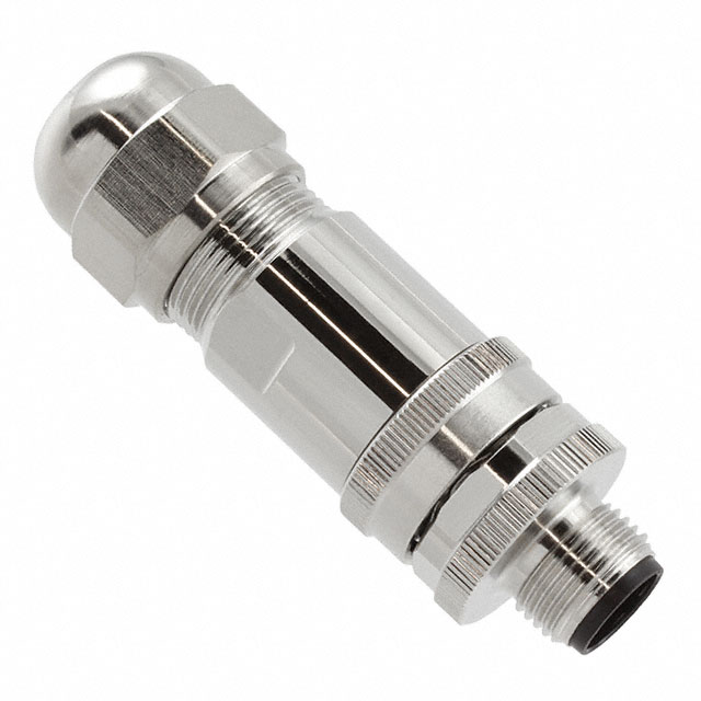 CONN RCPT MALE 4POS GOLD SCREW