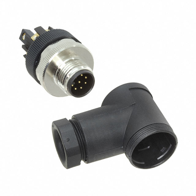 CONN RCPT MALE 8POS GOLD SCREW