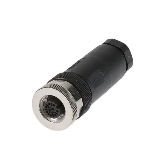 CONN PLUG FMALE 8POS GOLD SCREW