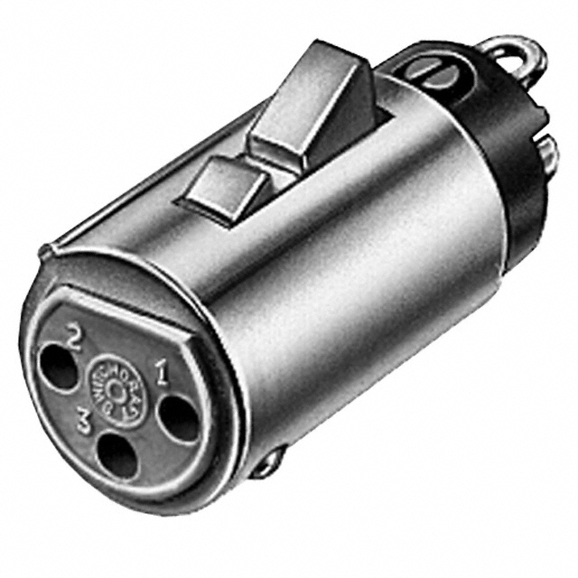 CONN FMALE INSERT XLR 3P SLD CUP