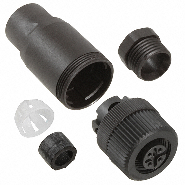 CONN RCPT FMALE 4P SCREW