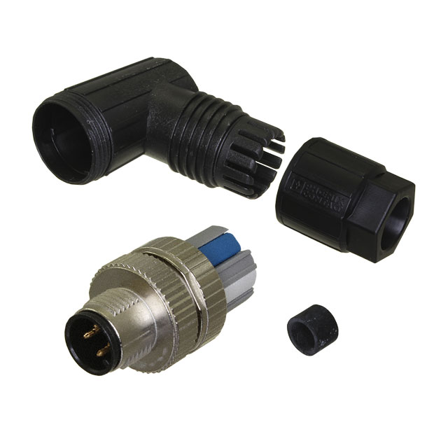 CONN PLUG MALE 4P SPRING-CAGE