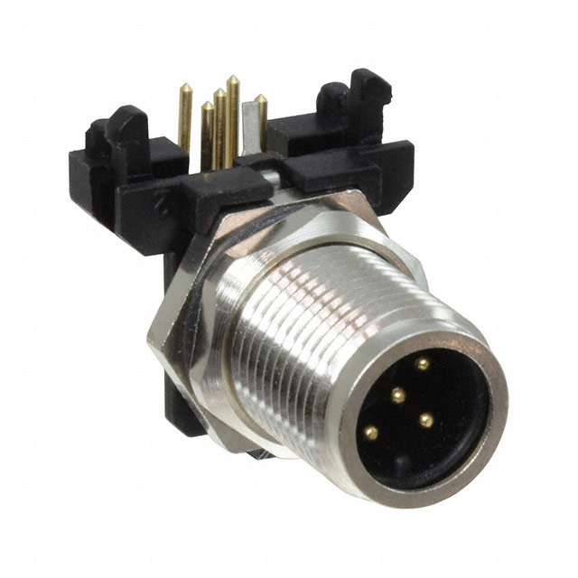 M12 A-CODE 5PIN MALE ANGLED PCB