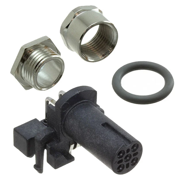 CONN PLUG FMALE 5POS GOLD SOLDER