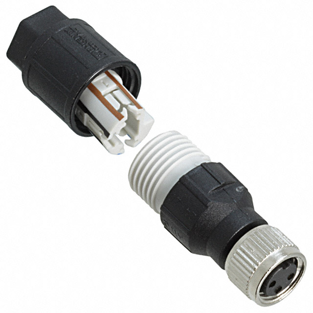 CONN RCPT FMALE 3POS GOLD IDC CONN RCPT FMALE 3POS GOLD IDC