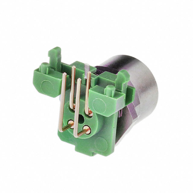 M12 D-CODE 4PIN FEMALE ANGLED PC