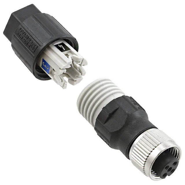 CONN RCPT FMALE 4POS GOLD IDC