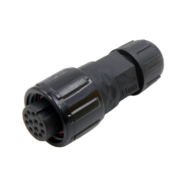 CONN PLUG FMALE 12P SOLDER CUP