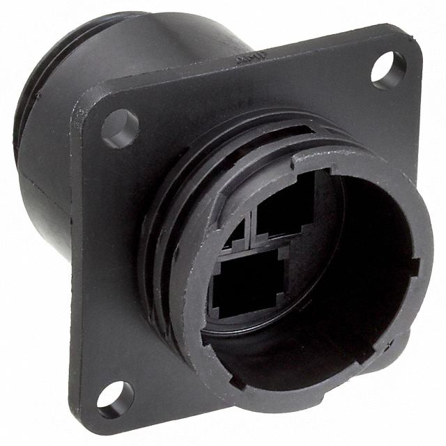 CONN RCPT HSNG MALE 3POS PNL MT