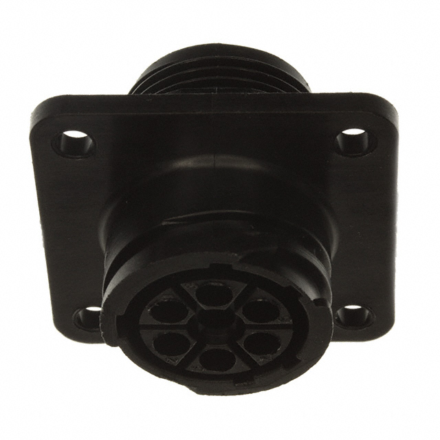 CONN RCPT HSNG FMALE 7POS PNL MT